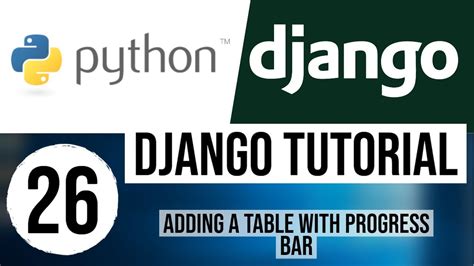 To make the guide more interactive, we will use a real-time example. . Django interactive tables